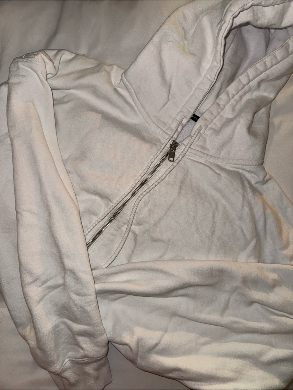 Brandy Melville oversized zip hoodie